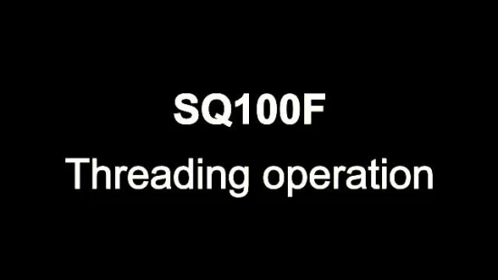 Труборезная машина мощностью 1500 Вт для стальных труб диаметром 1/2–4 дюйма, подходит для нарезной машины 1224.